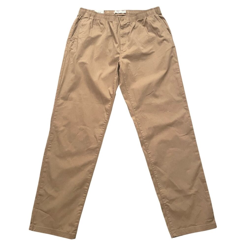 Newt BP Mens Size M Brown Tan Stretch Waist Pants